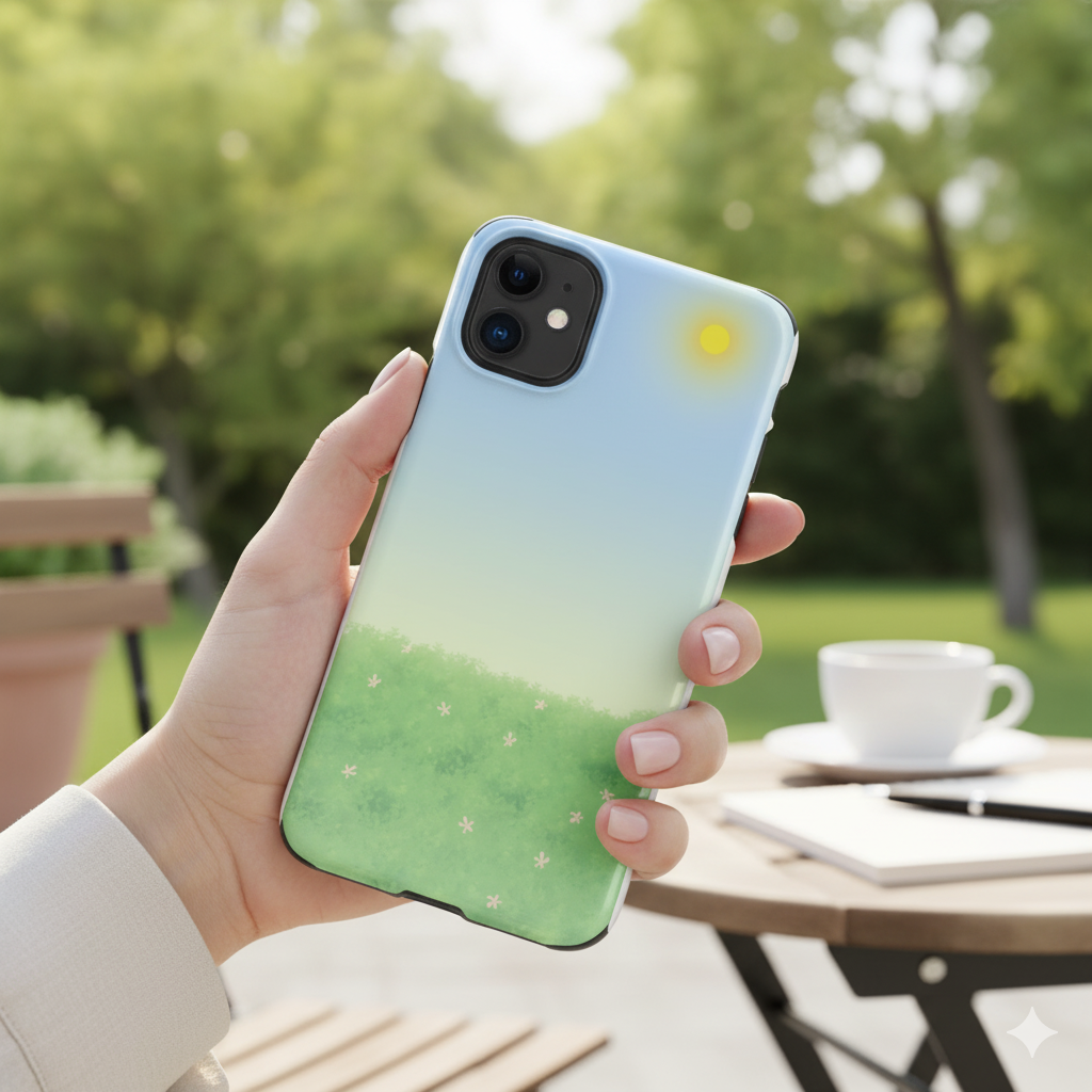 ☀️ Sunny Meadow Days | Slim Snap Phone Case ☀️